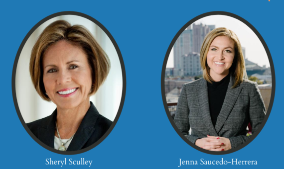 Hosts, Sheryl Sculley and Jenna Saucedo-Herrera